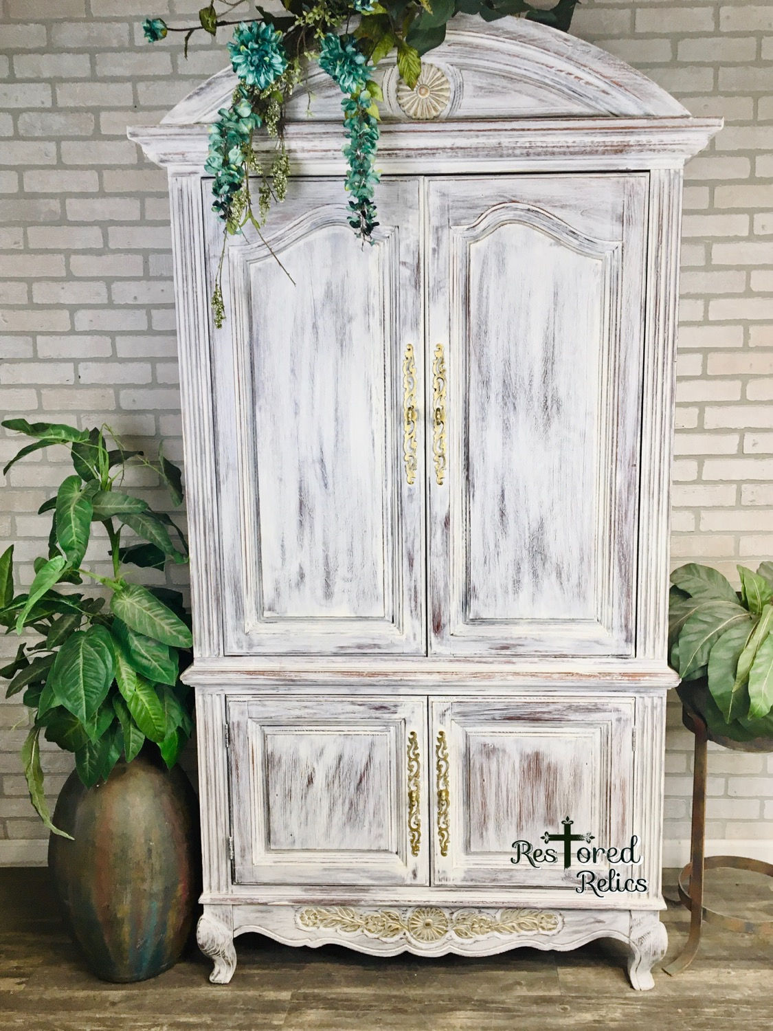 Farmhouse Rustic Armoire