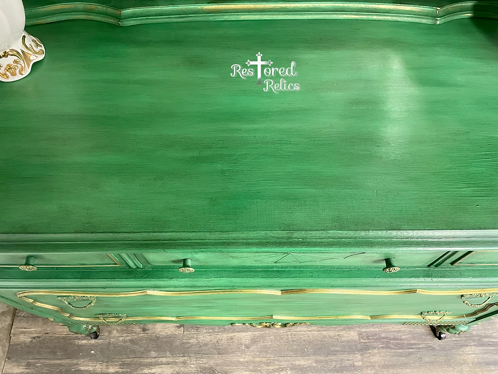 Thumbnail: 2 Beautiful Green Vintage Bedroom set 💚💚
