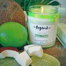 VELA SOJA LIMA Y COCO ORGANIK 250ML