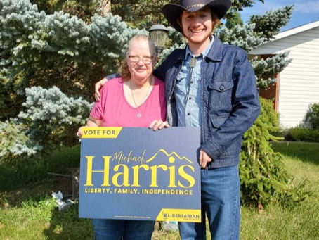 Michael Harris in Drumheller