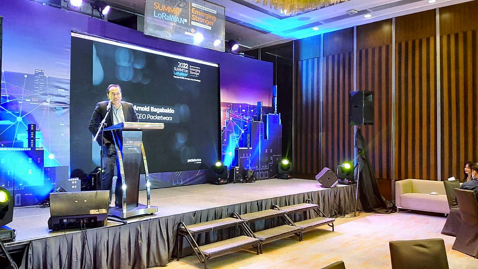 Arnold Bagabaldo 2022 Summit on LoRaWAN®