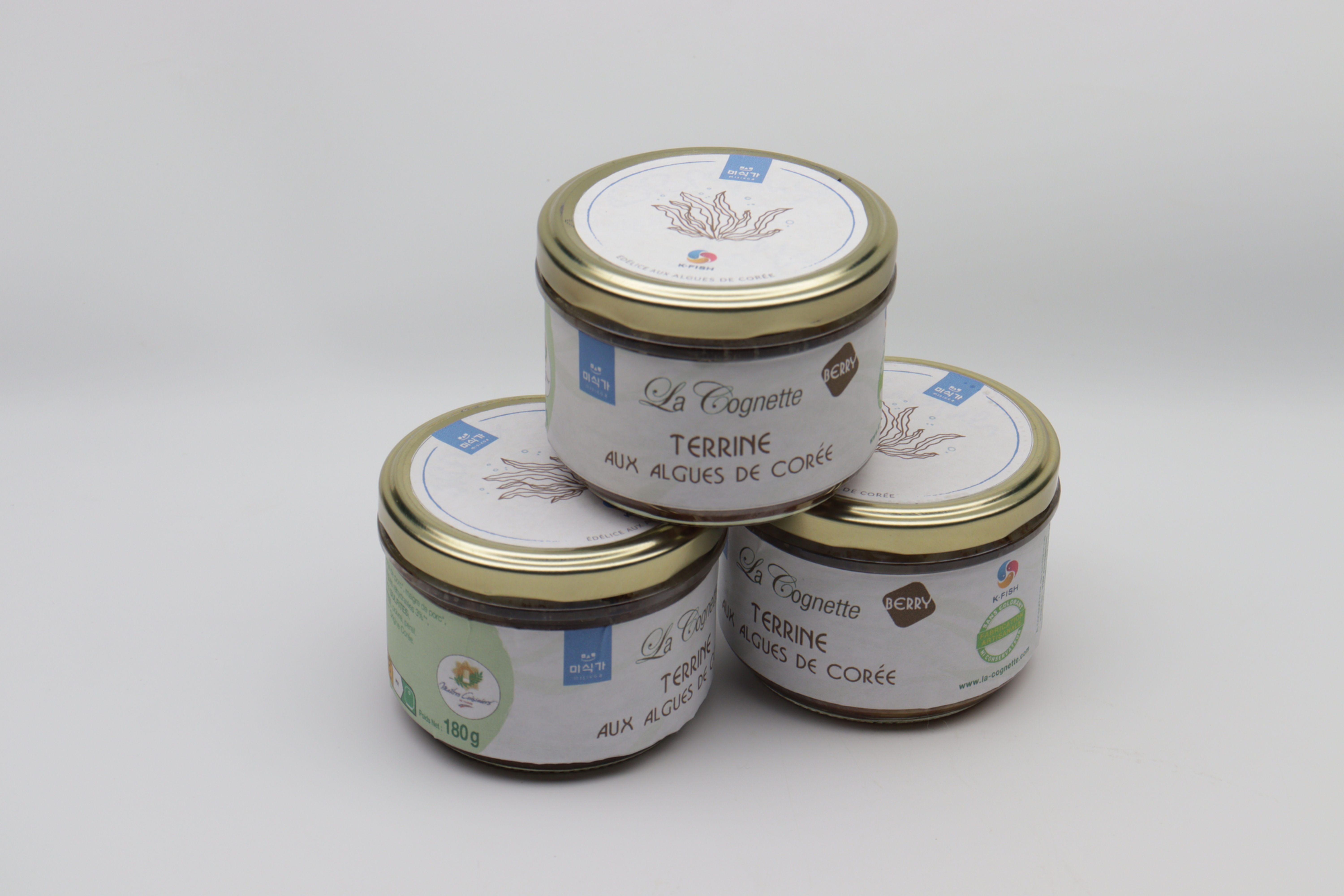 Terrine aux algues de Corée