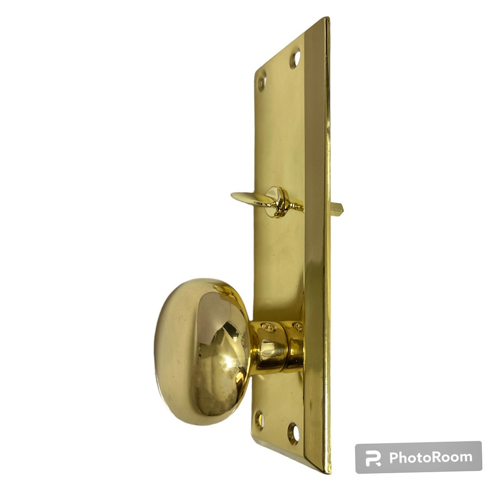 Thumbnail: MORTISE LOCKSET WITH ZINC ALLOY CYLINDER (US3) 插芯锁配合金门锁头 (青铜/仿金色)