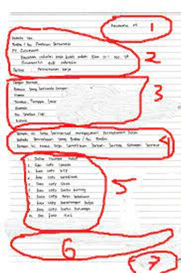 Surat Lamaran Kerja Tulis Tangan