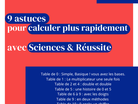 9 astuces pour calculer rapidement ! Fap ! Fap !