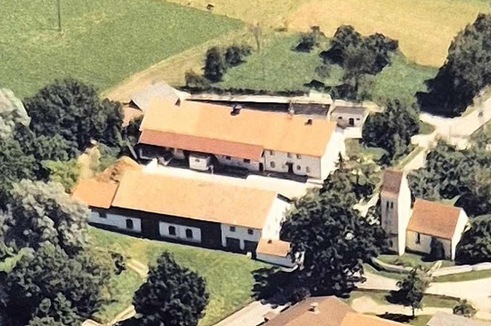 Bernger z’Kempfing, Luftbildaufnahme 1968