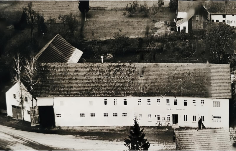 Luftbildaufnahme aus dem Jahr 1959