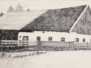 Laut Familienbuch des Archivs des Erzbischöfl. Ordinariats München waren die ersten dokumentierten Besitzer der Hofstelle 1605 der Johann Hach, verst. 1618 und seine Ehefrau Elisabeth.