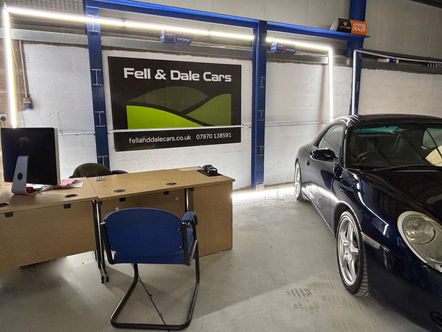 NEW signs up today at Fell and Dale Cars
