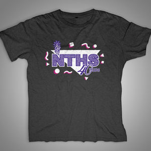 🏆 NTHS 40th Anniversary T-Shirt (1st Place)