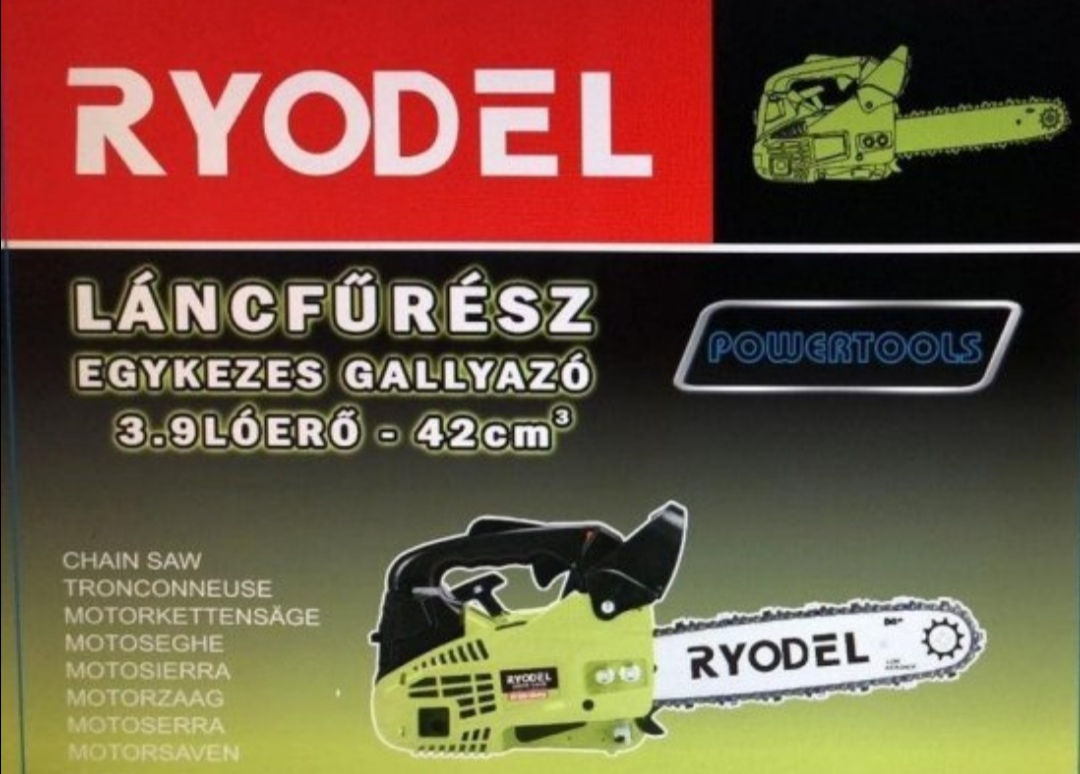 RIYODEL JEDNORUČNA motorna testera 3.9ks
