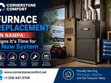 Furnace Replacement in Nampa: Signs It's Time for a New System