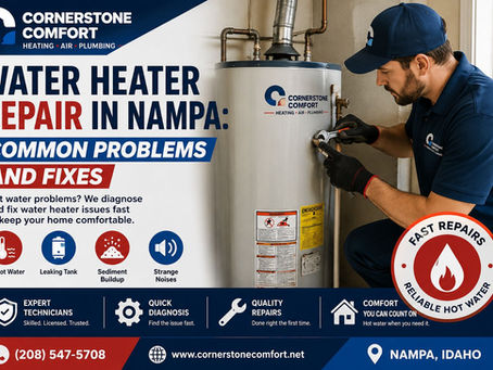 Water Heater Repair in Nampa: Common Problems and Fixes