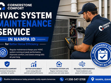 HVAC System Maintenance Service in Nampa ID for Better Home Efficiency