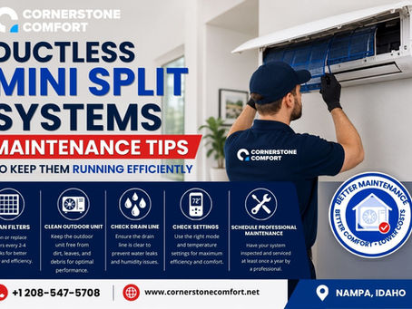 Ductless Mini Split Systems Maintenance Tips to Keep Them Running Efficiently