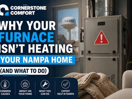 Why Your Furnace Isn't Heating Your Nampa Home