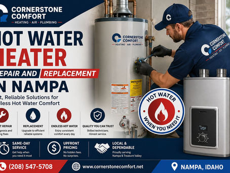 Hot Water Heater Repair and Replacement in Nampa