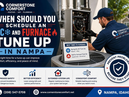 When Should You Schedule an AC and Furnace Tune Up in Nampa