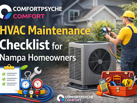 HVAC Maintenance Checklist for Nampa Homeowners