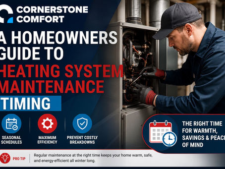 A Homeowners Guide to Heating System Maintenance Timing