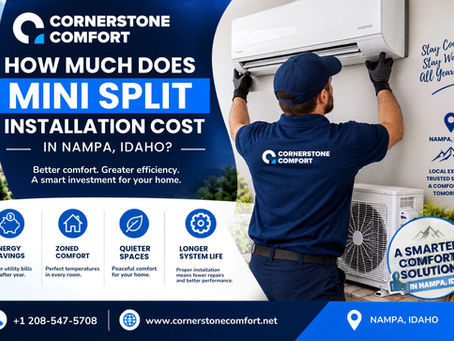 How Much Does Mini Split Installation Cost in Nampa, Idaho?