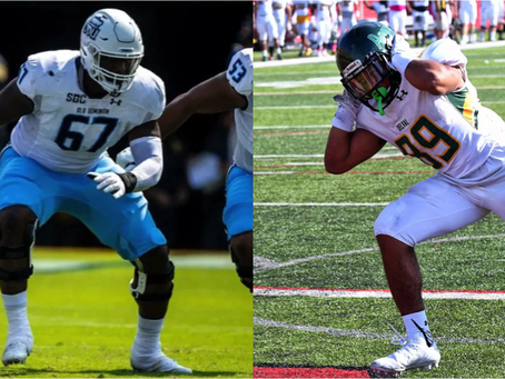Lions Add OL Tyran Hunt & WR/Returner Juwan Manigo