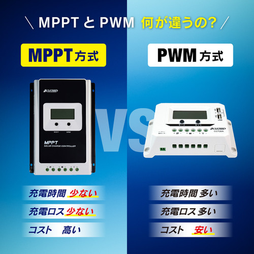 ソーラーチャージコントローラー MPPT40A | CLEZEED クレジード