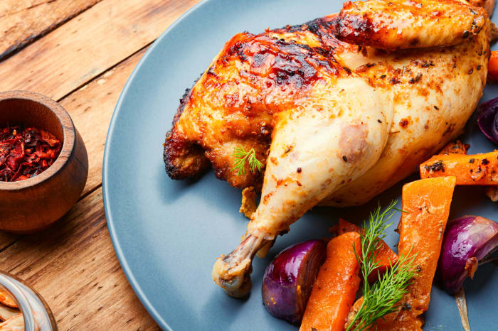 Arranged Food and Objects