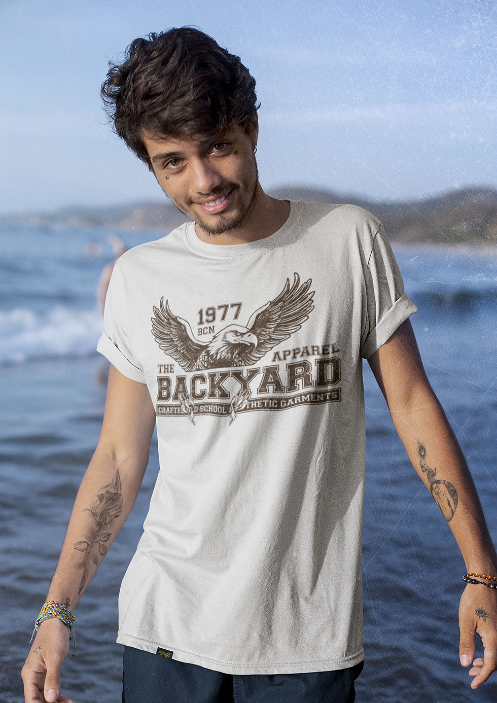 Thumbnail: 1977 College Unisex Organic Premium Tee