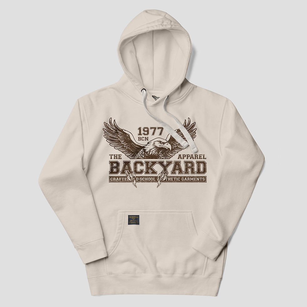 Miniatura: 1977 College Premium Unisex Hoodie