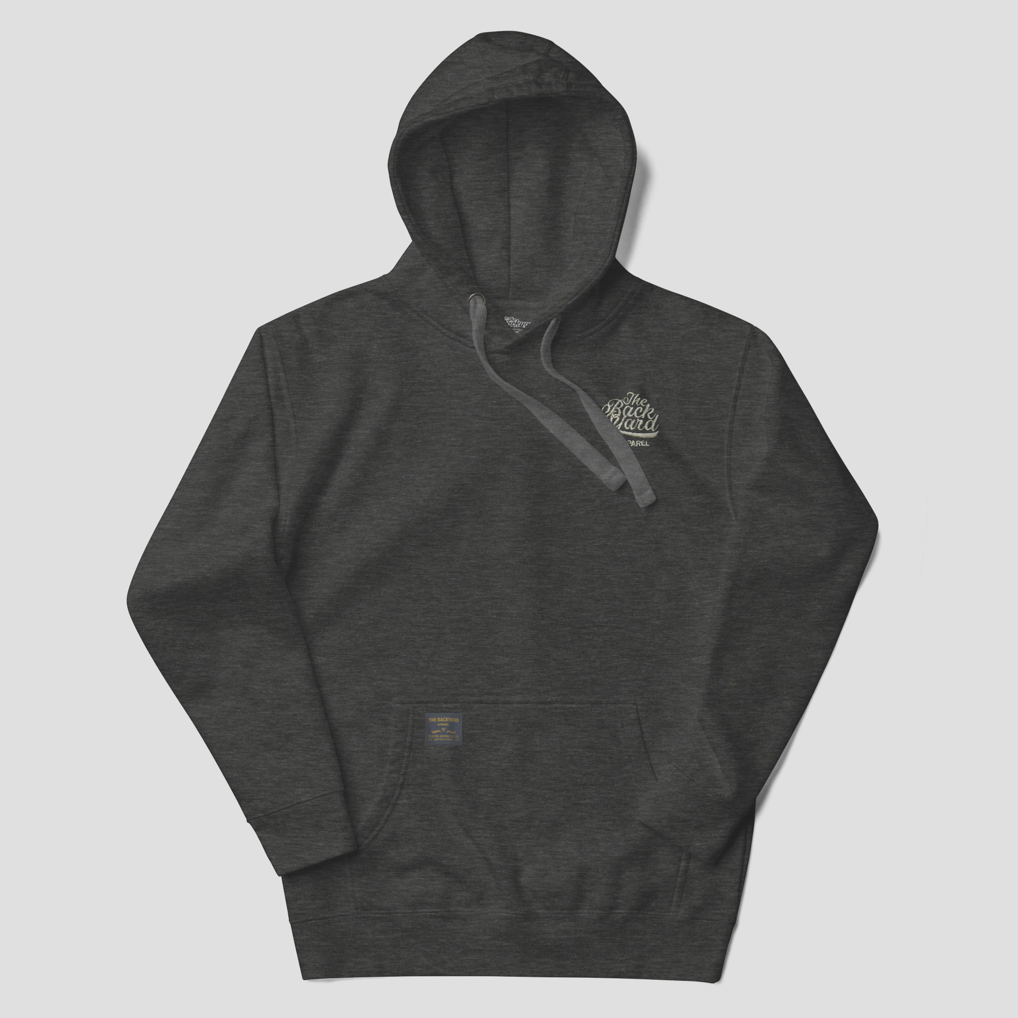 Embroidered Premium Heather Hoodie