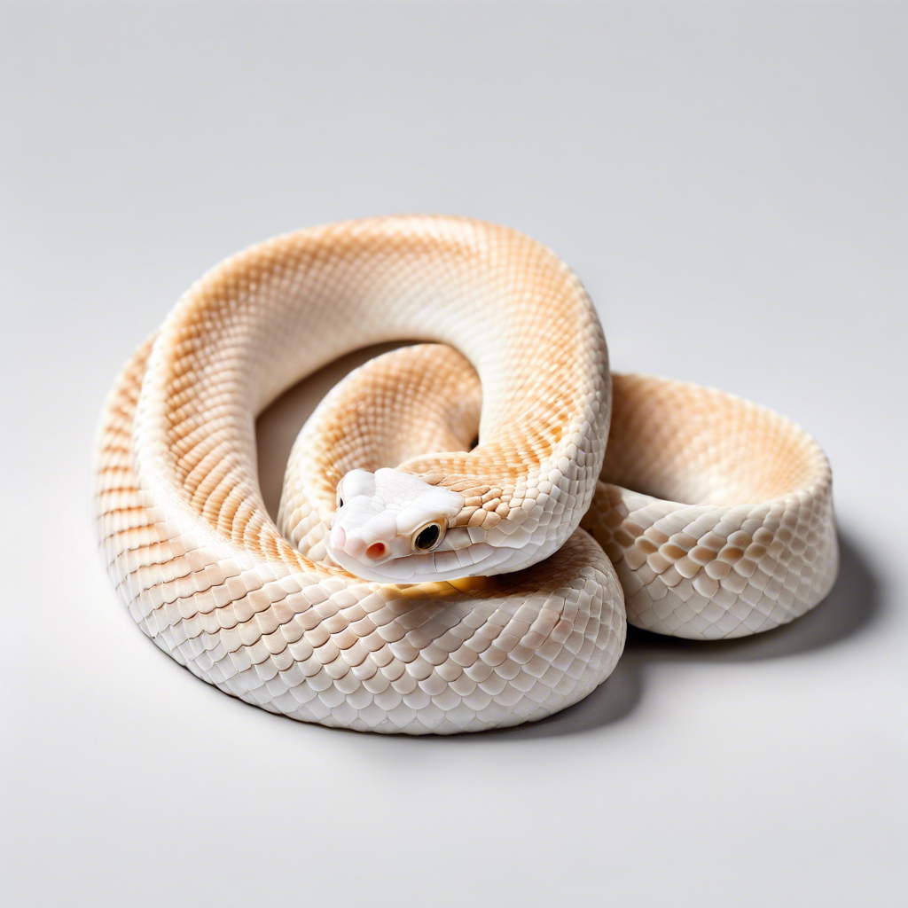 Albino Hognose Snake