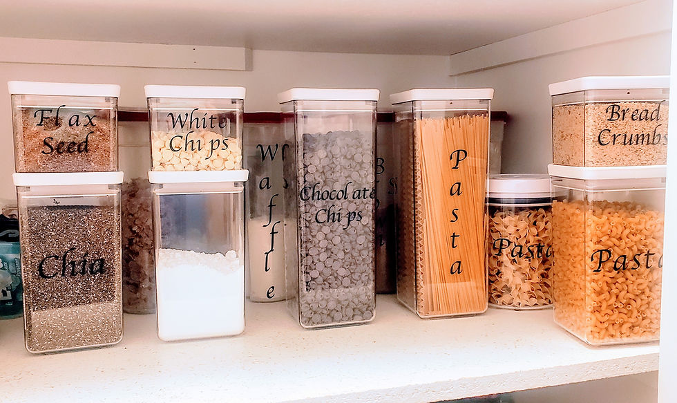 A Meaningful Space, my personal pantry