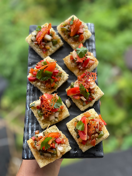 Bruschetta Bites - 60k Rp