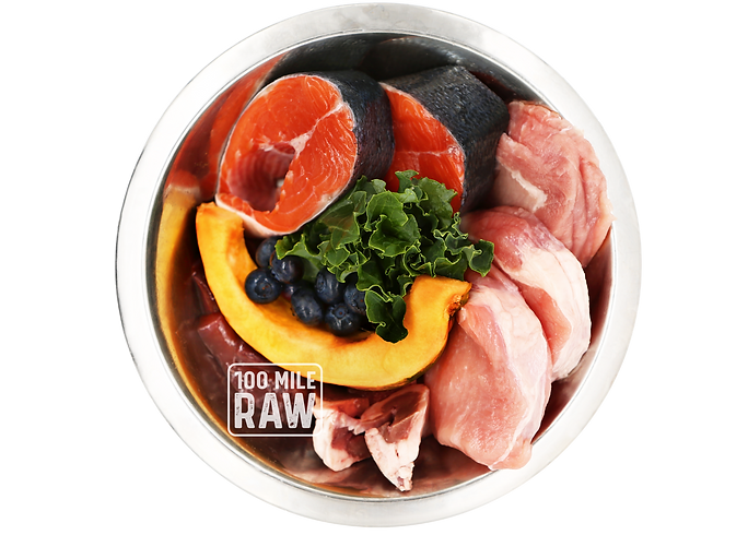 Salmon Pork Veggie Bowl