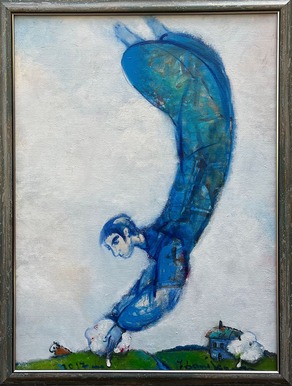 Jonas Daniliauskas, Angelas, sodinantis obelis, 2017