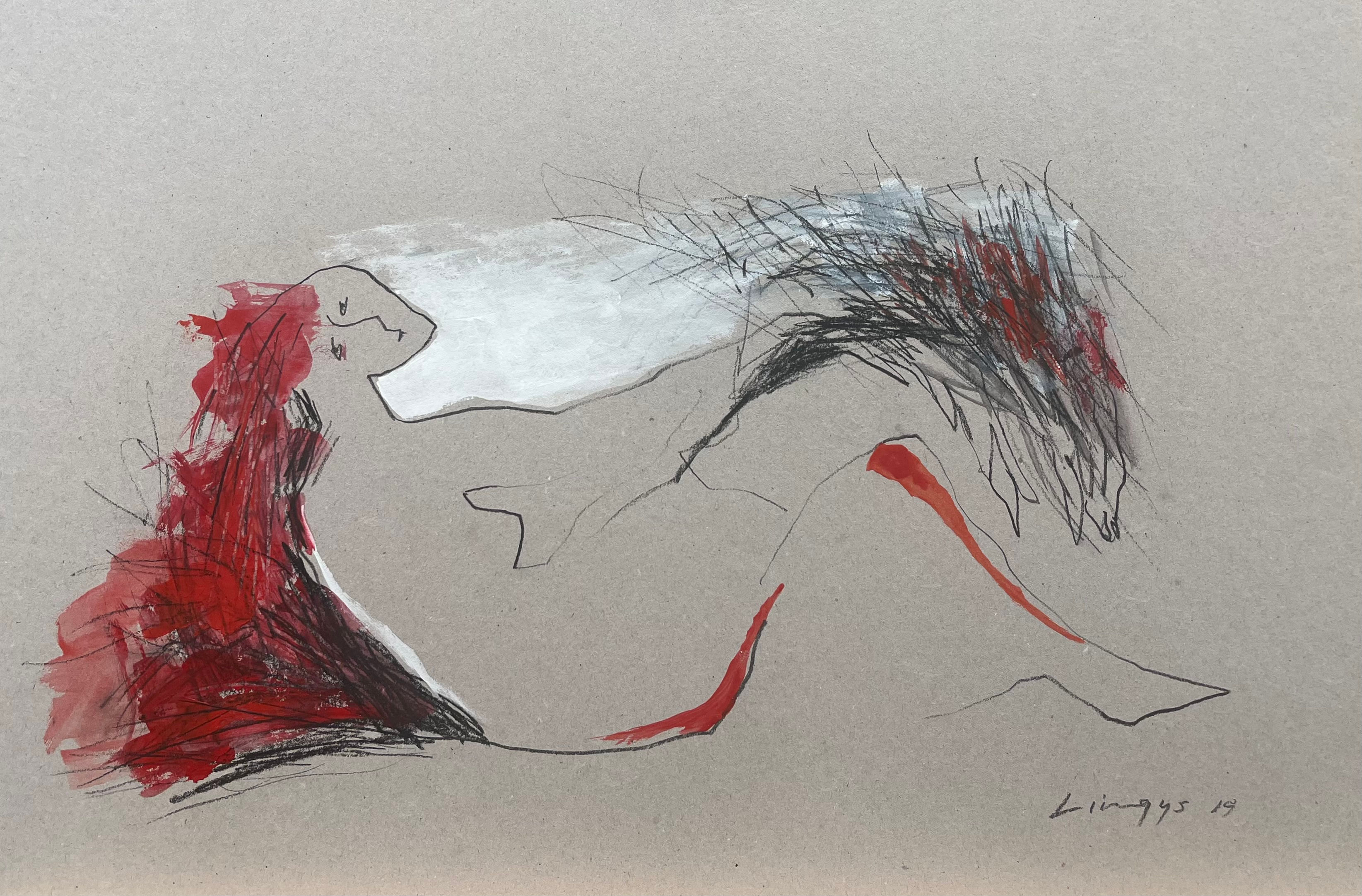 Vytenis Lingys, Moteris raudoname II, 2019