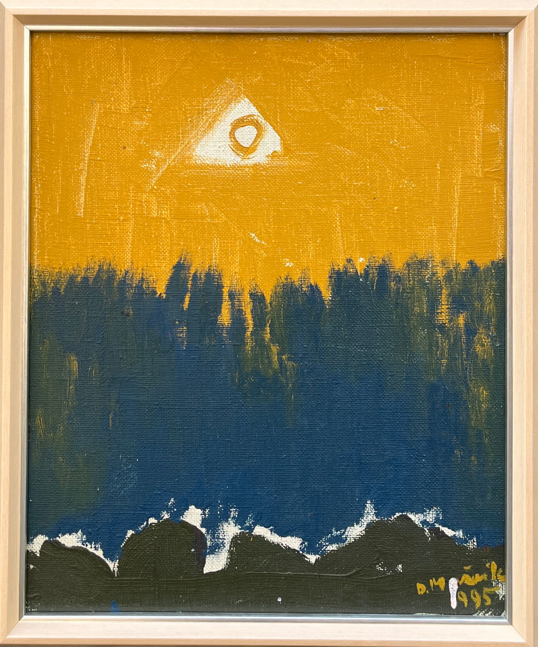 Dalia Gevovaitė Mažeikytė, Baltas trikampis aukso erdvėje, 1995