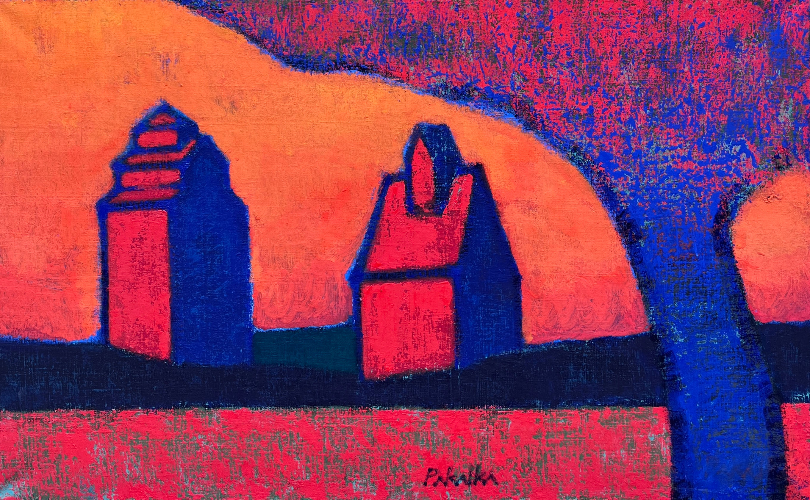 Arvydas Pakalka, Raudonas vakaras, 2025