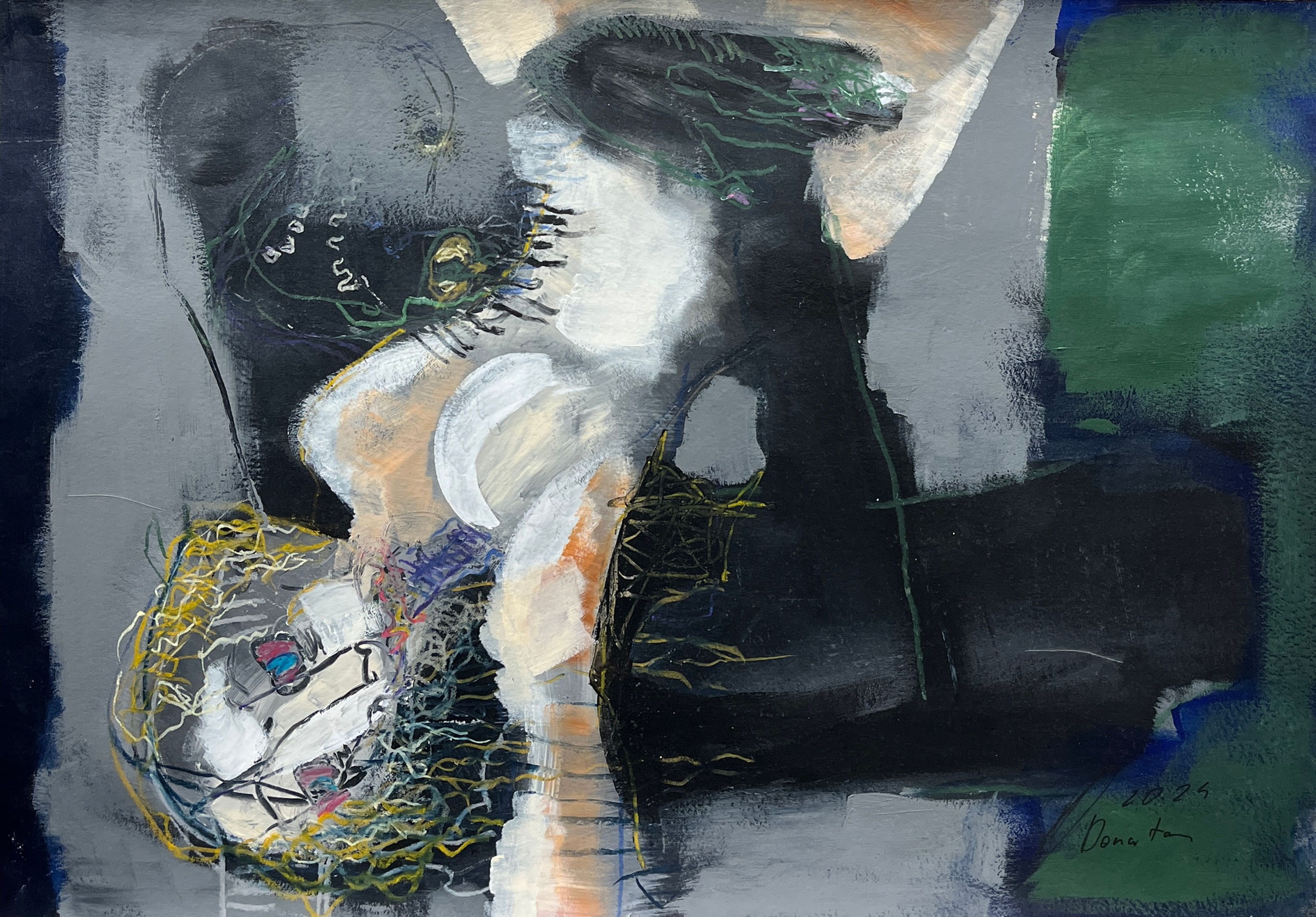 Donatas Pirštelis, Krentanti/Skrendanti, 2024