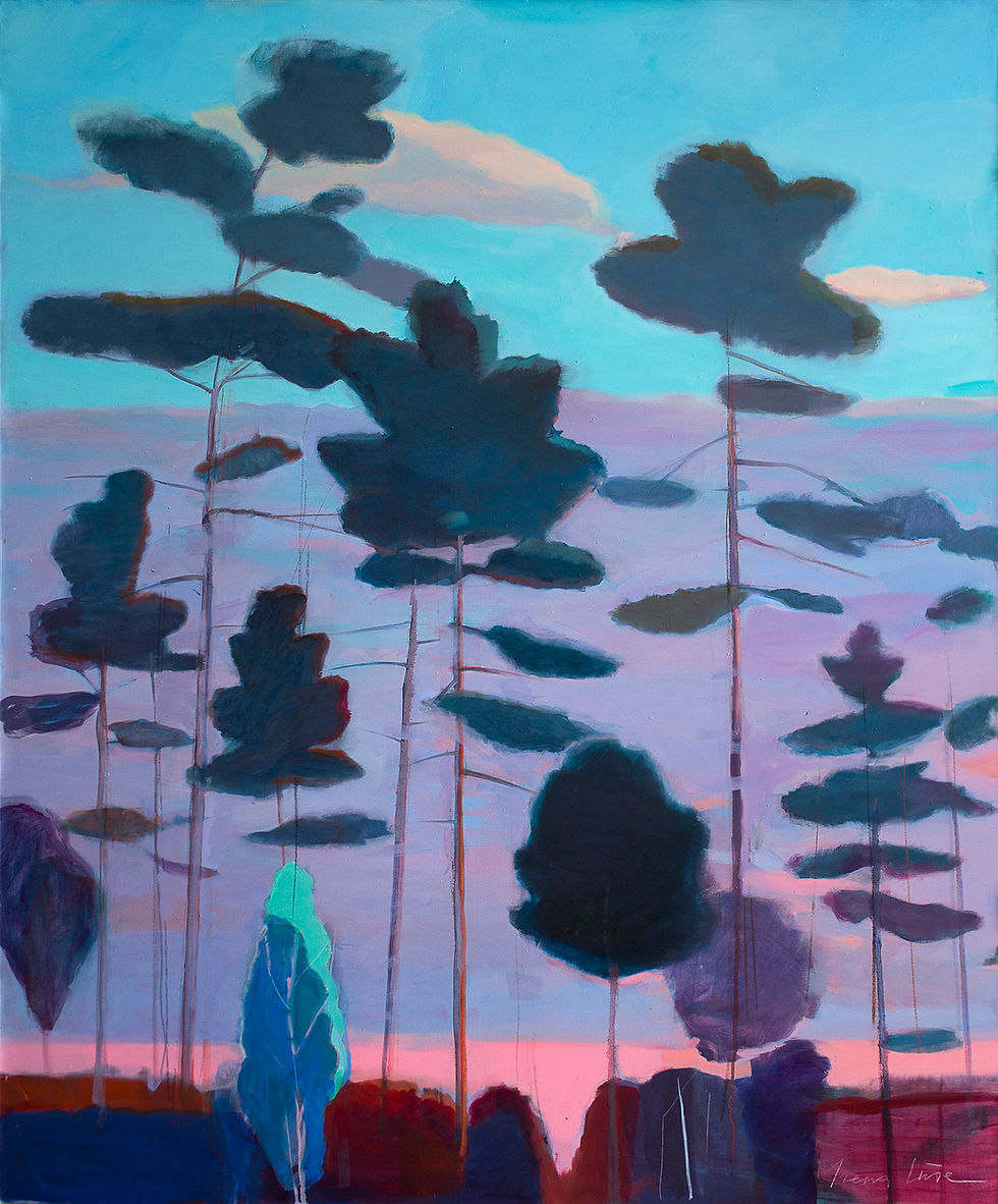 Irena Lūse, Saulėlydis miške