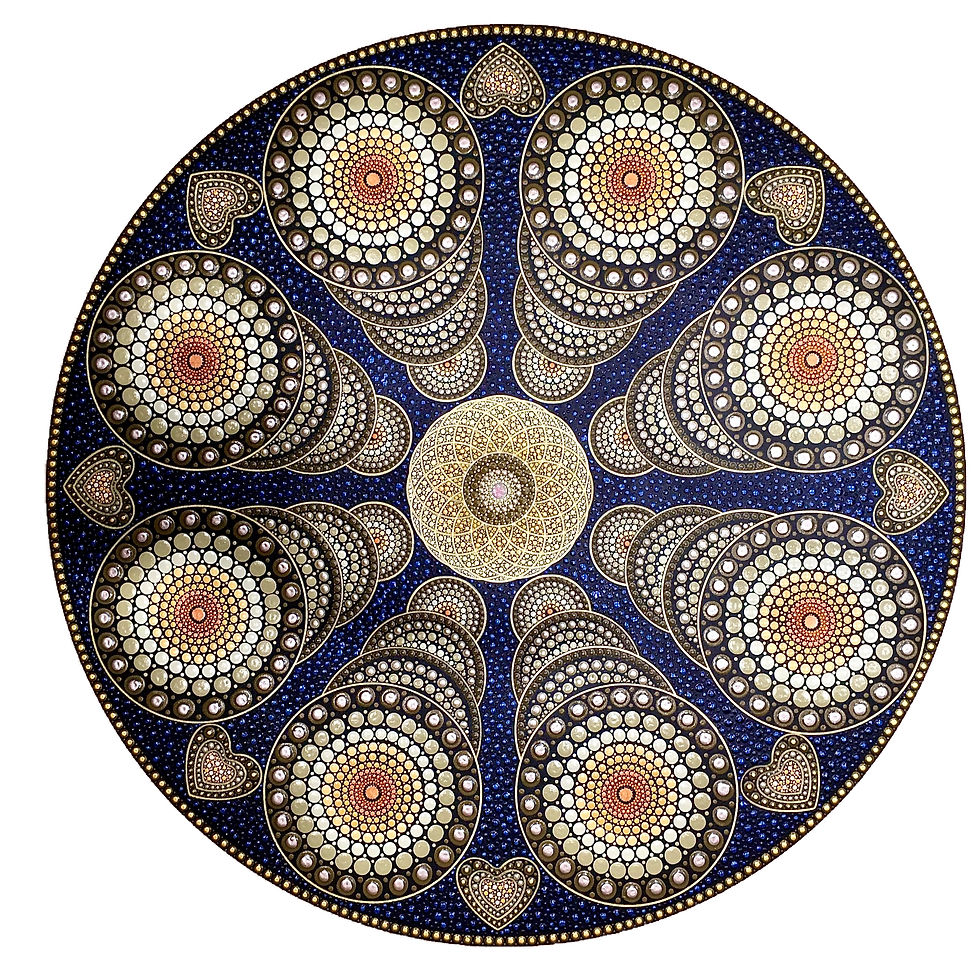 Kris Kirwan, 3D Mandala, 2020
