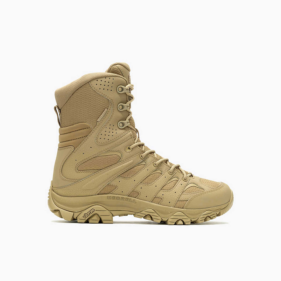 Thumbnail: Merrell Men's Moab 3 8" Tactical Zip Waterproof Boot