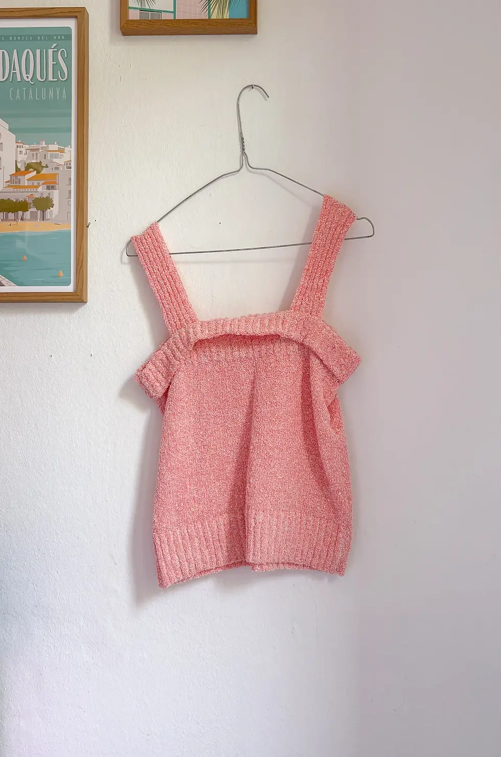 Miniature : Debardeur 70's rose