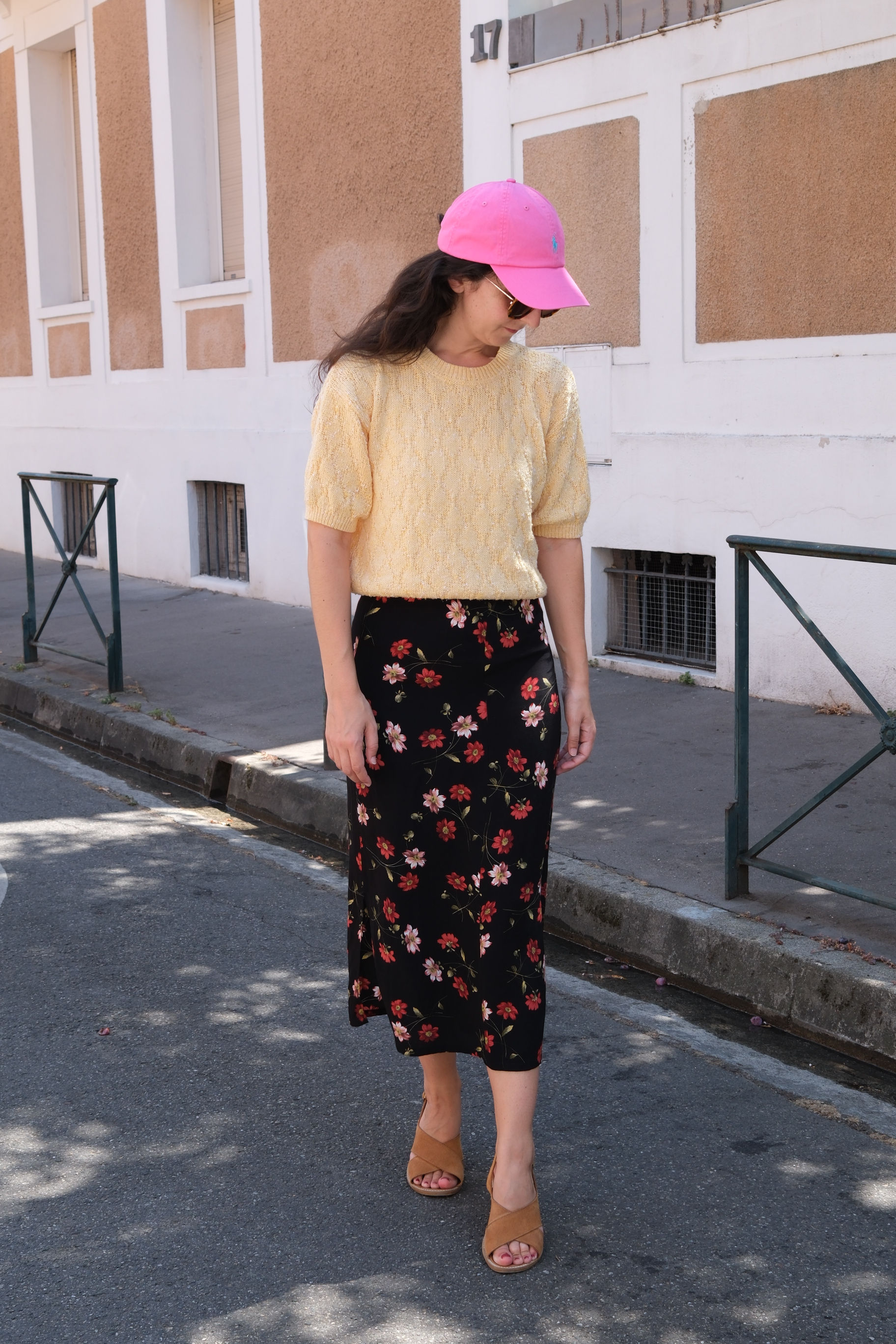Jupe fleurie
