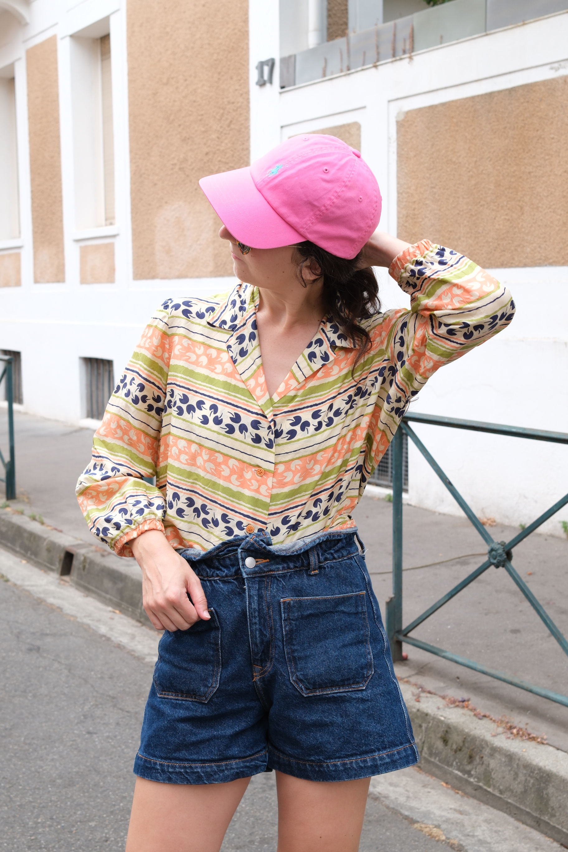 Chemise soie 60's