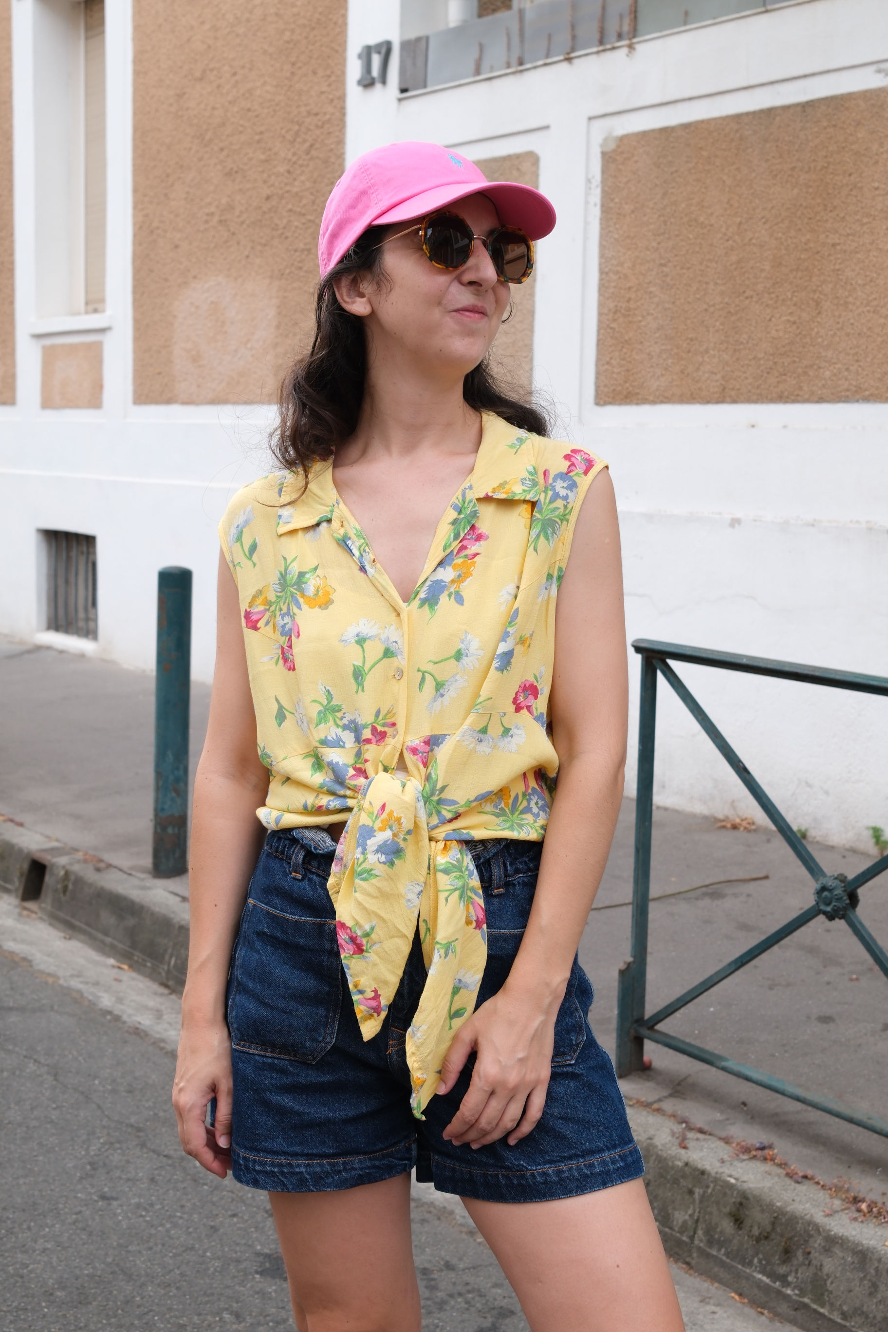 Chemisier fleuri