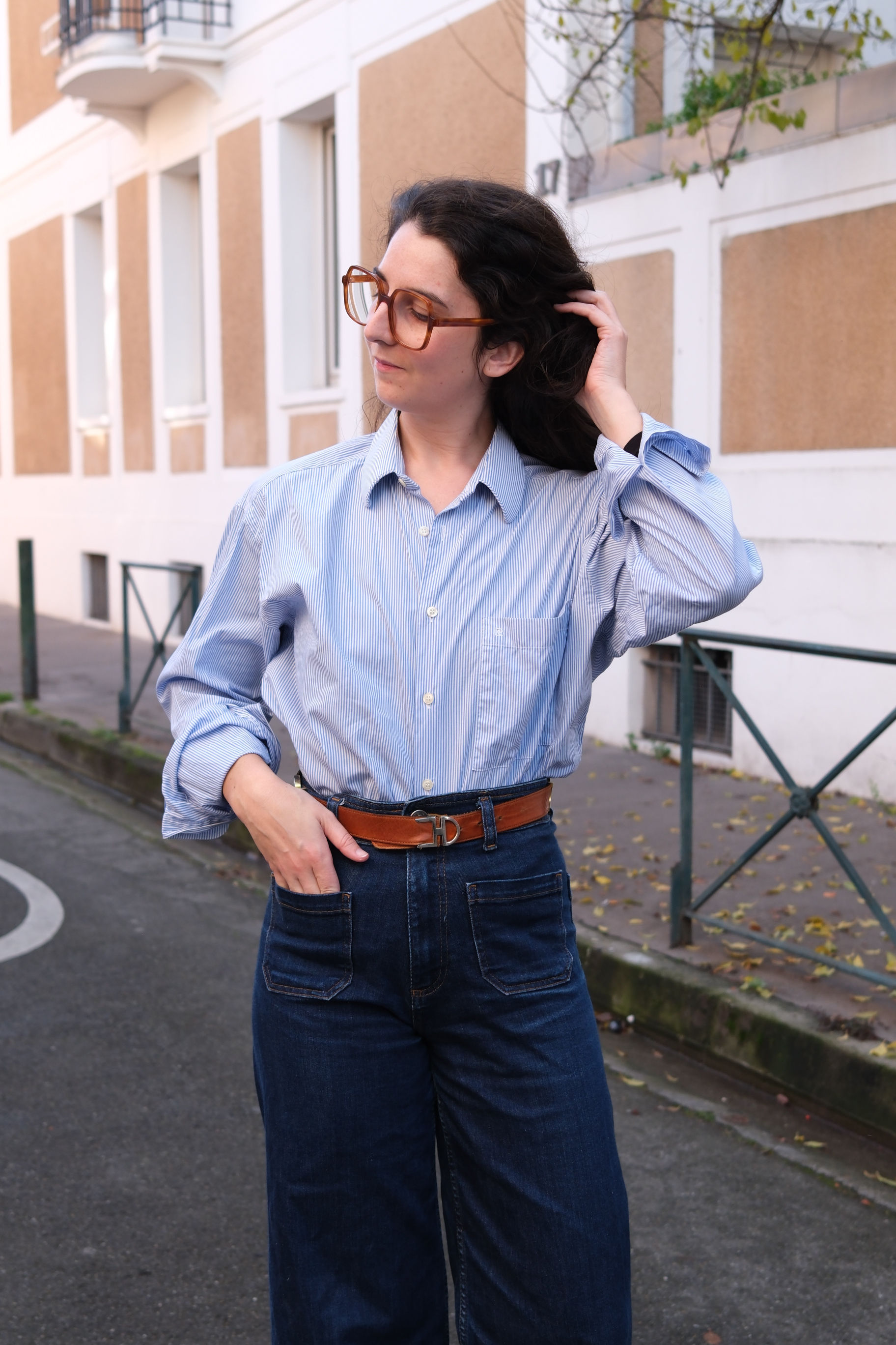 Chemise rayée Pierre Cardin