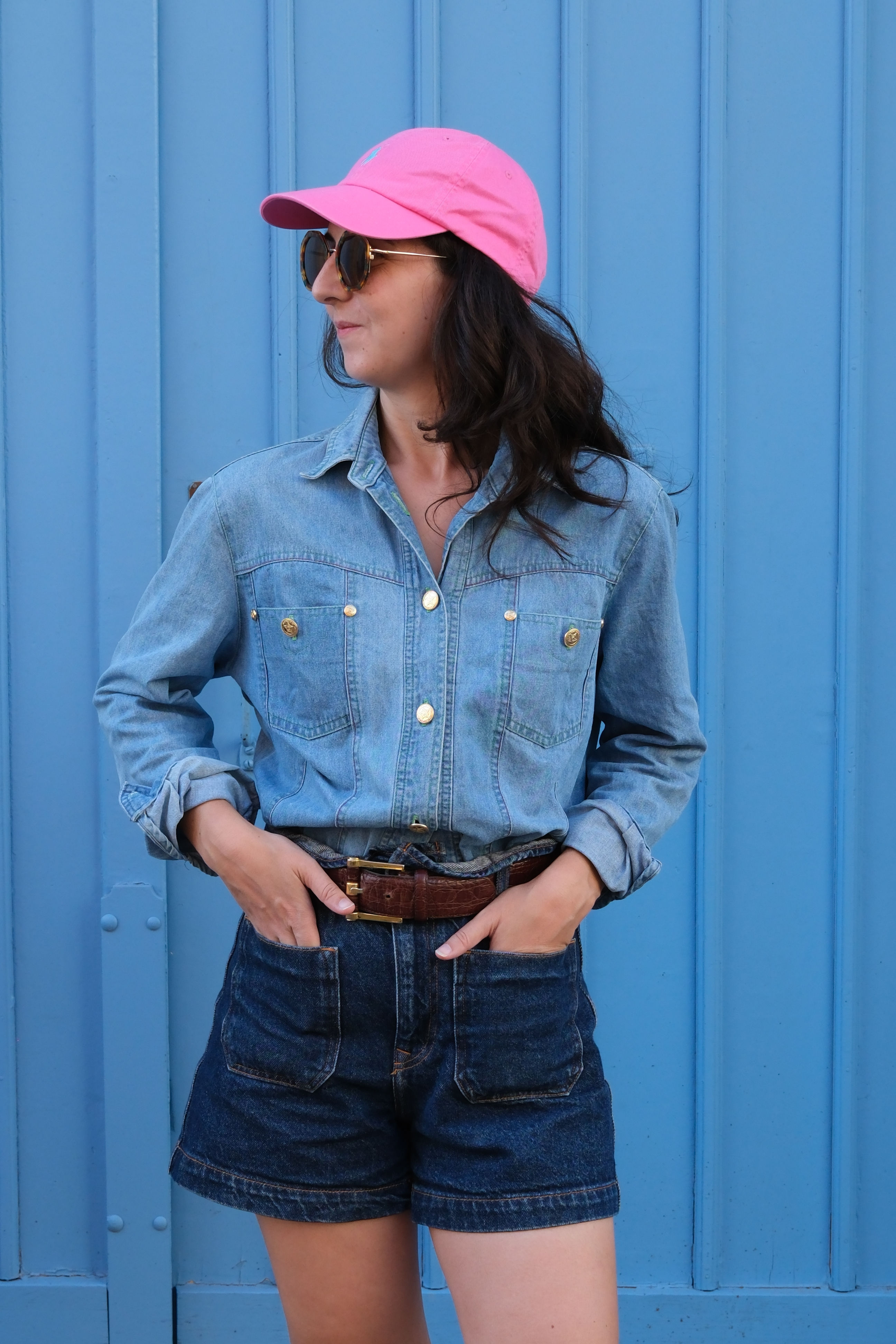 Chemise jean clair