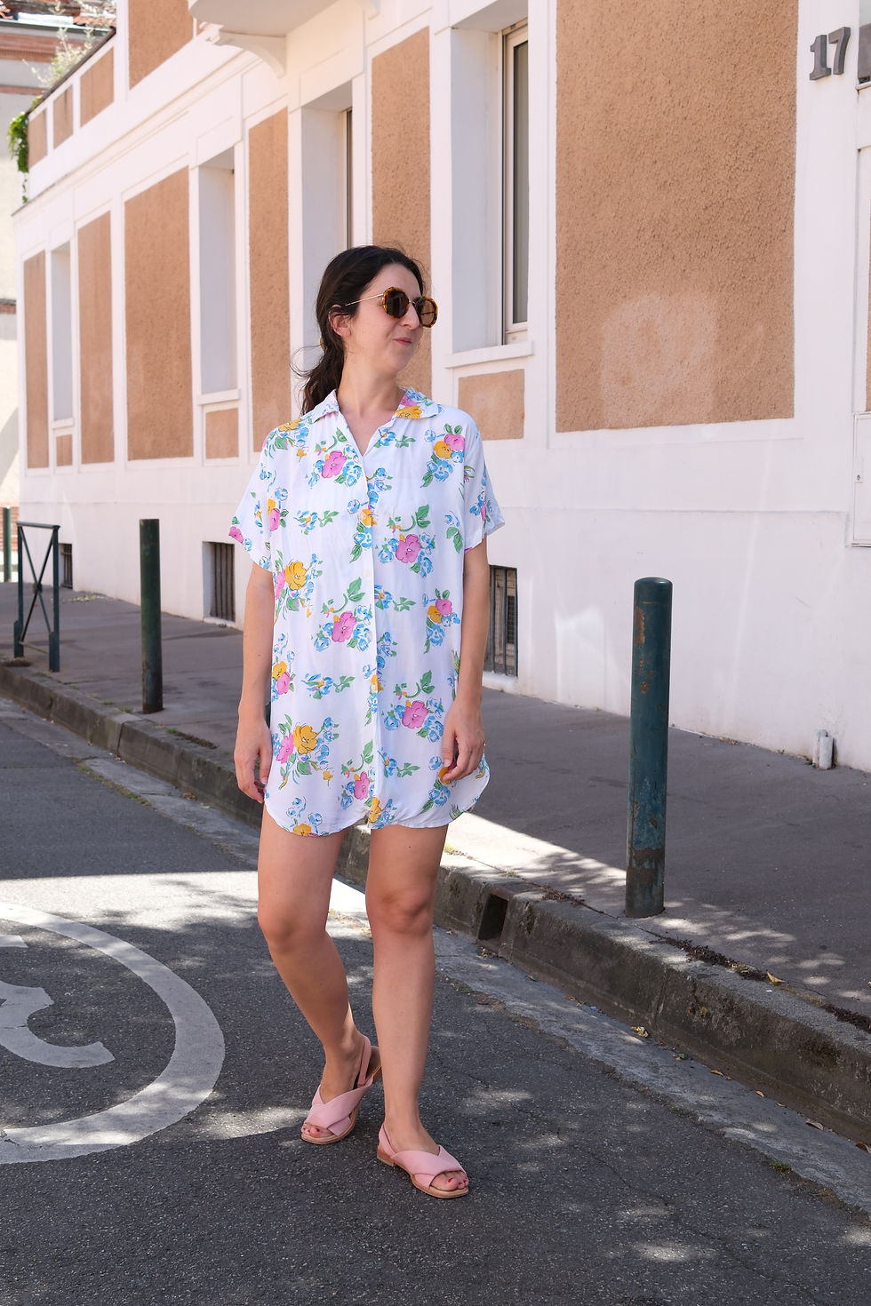 Miniature : Chemise/Robe fleurie